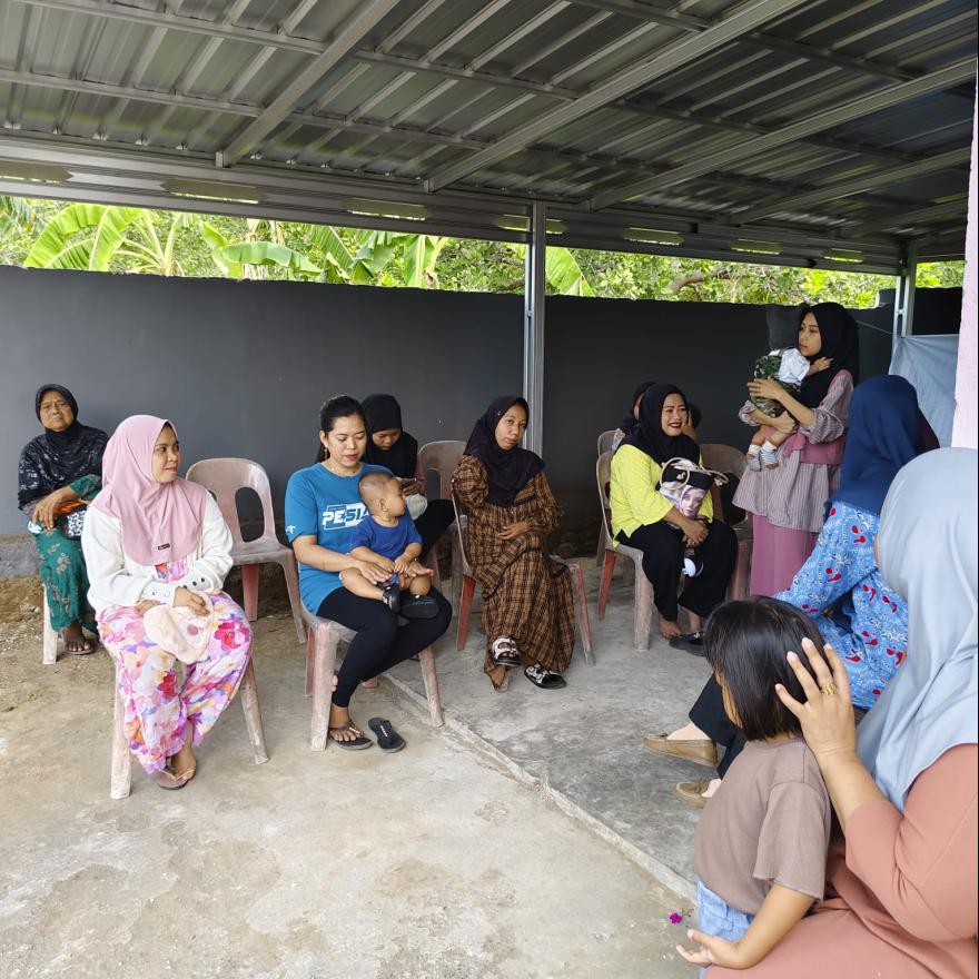 Kegiatan Posyandu Rutin Desa Patila 